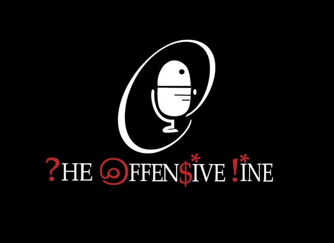 The Offensive Line Podcast microphone artwork
